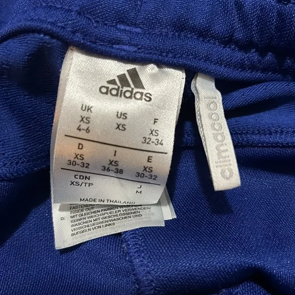 Women’s Adidas royal blue ClimaCool pants Size XS 4-6 - Picture 6 of 6